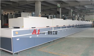 【手机外壳喷涂专用隧道炉】进通电子案例展示